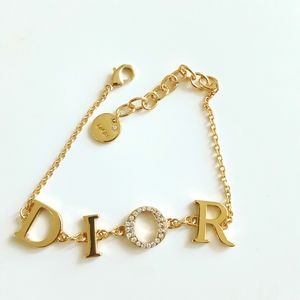 Christian Dior Lettering Bracelet